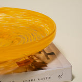 Alva Yellow Glass Tray