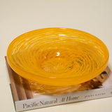 Alva Yellow Glass Tray