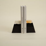 Aoi Black and White Stone Bookends