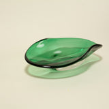 Aune Green Glass Tray