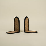 Eris Rattan Bookends