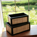 Eris Rattan Decorative Box