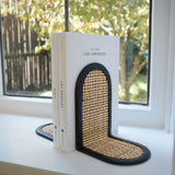 Eris Rattan Bookends