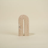 Ione Travertine Decorative Arch Sculpture