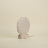 Laila White Narrow Ceramic Vase