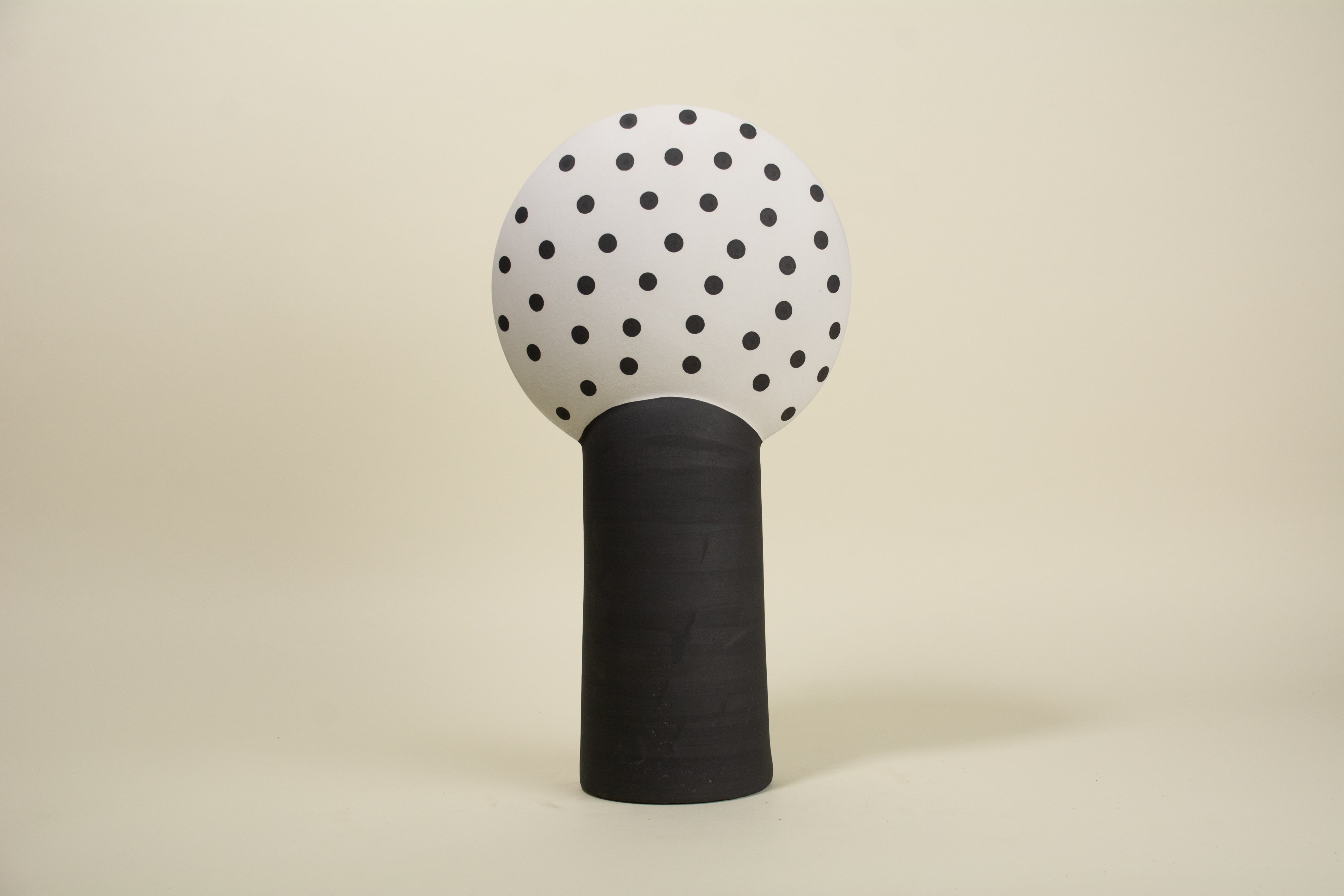 Mia Black and White Pillar Vase