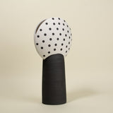 Mia Black and White Pillar Vase