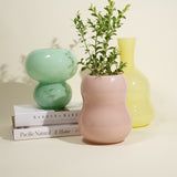 Minna Glass Vase - Jade