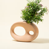 Ceramic Oval Vase