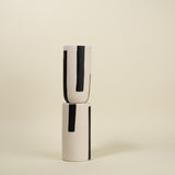 Sabine Vertical Bar Ceramic Vase