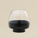 Black Base Glass Vase