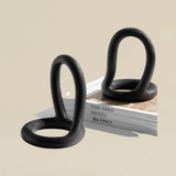 Black Looped Bookends